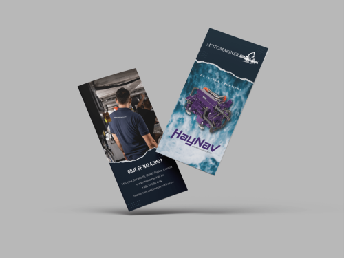Profesionalni dizajn promotivne brošure u tri preklopa – Istra
