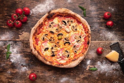 fotografiranje restorana Kvarner - pizza quattro formaggi na otoku Rabu