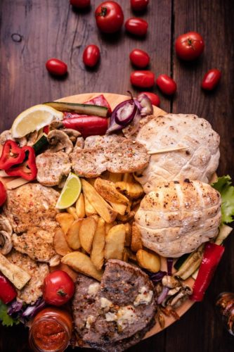 fotografiranje ugostiteljskih objekata Rijeka - svinjski kotlet s roštilja u Rijeci