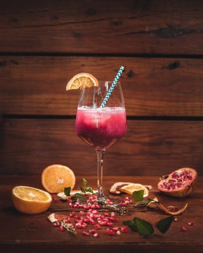 fotografiranje barova Istra - čaj od šumskog voća u istarskom konobi