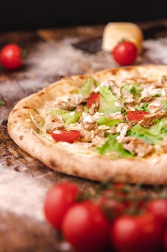 fotografiranje barova Kvarner - pizza s morskim plodovima na Krku